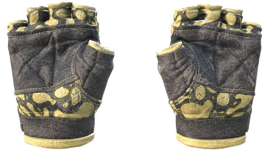 ★ Broken Fang Gloves | Yellow-banded (Battle-Scarred)