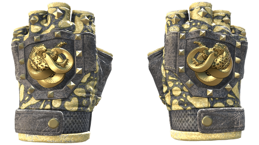 ★ Broken Fang Gloves | Yellow-banded (Battle-Scarred)