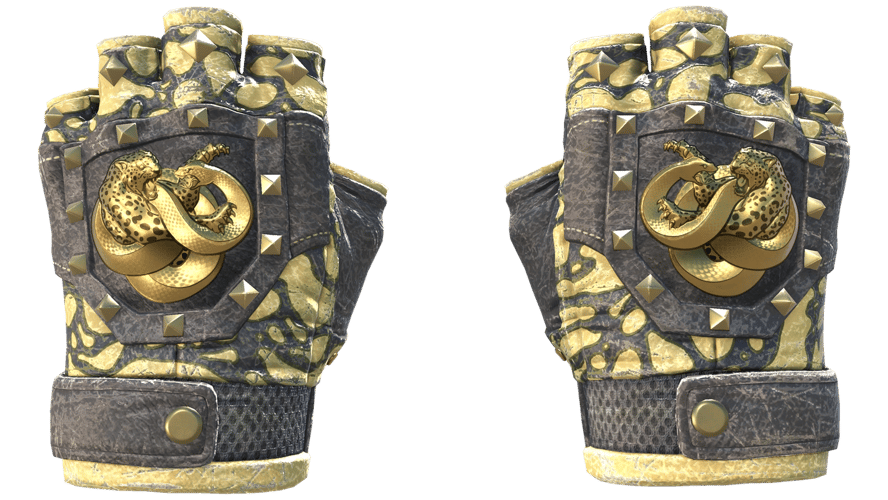 ★ Broken Fang Gloves | Yellow-banded (Battle-Scarred)