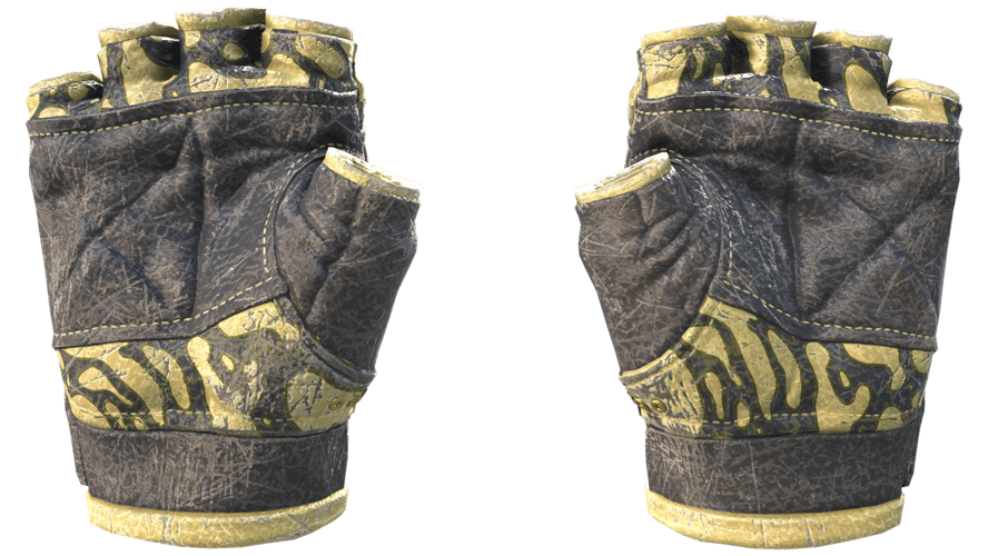 ★ Broken Fang Gloves | Yellow-banded (Battle-Scarred)