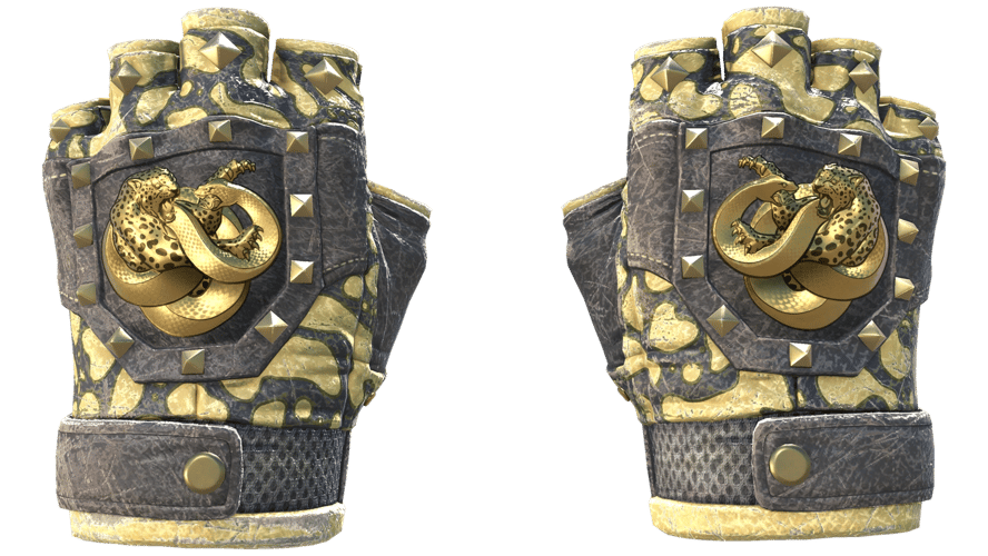 ★ Broken Fang Gloves | Yellow-banded (Battle-Scarred)