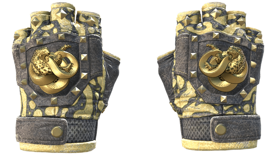 ★ Broken Fang Gloves | Yellow-banded (Battle-Scarred)