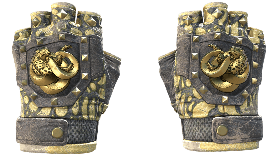 ★ Broken Fang Gloves | Yellow-banded (Battle-Scarred)