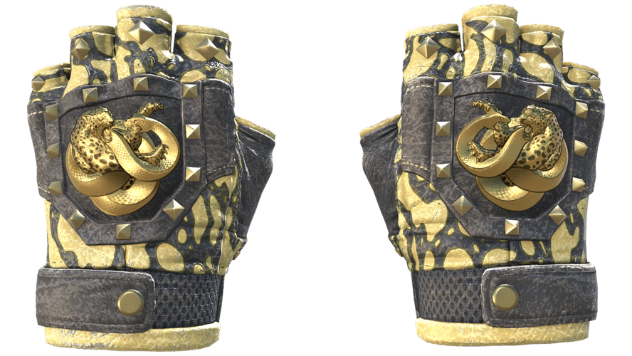 ★ Broken Fang Gloves | Yellow-banded (Well-Worn)