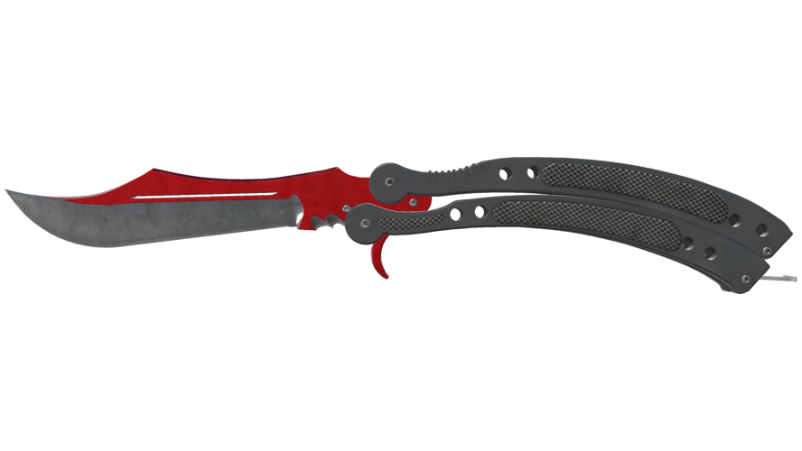 ★ Butterfly Knife | Autotronic (Well-Worn)