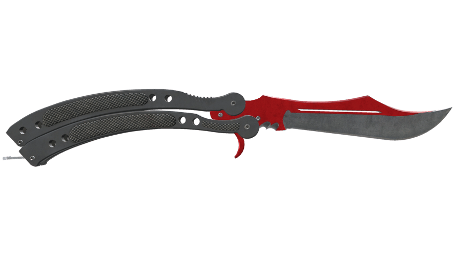 ★ Butterfly Knife | Autotronic (Well-Worn)