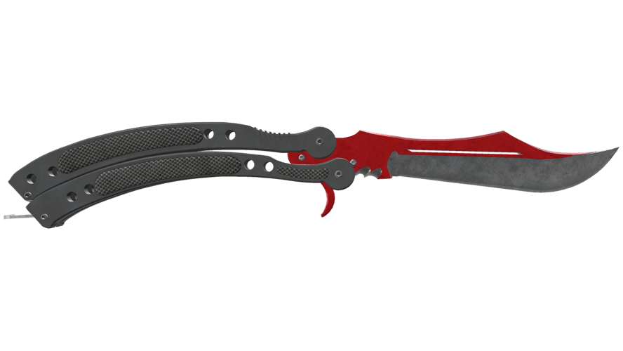 ★ Butterfly Knife | Autotronic (Well-Worn)