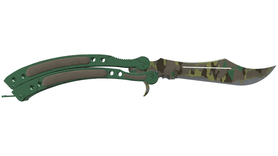 ★ Butterfly Knife | Boreal Forest (Field-Tested)