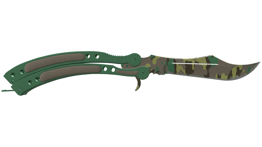 ★ Butterfly Knife | Boreal Forest (Field-Tested)