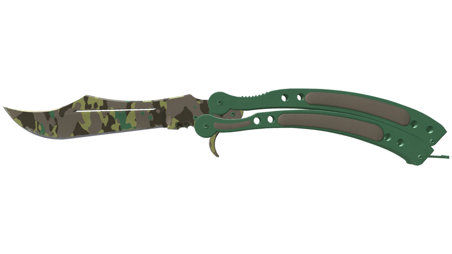 ★ Butterfly Knife | Boreal Forest (Minimal Wear)