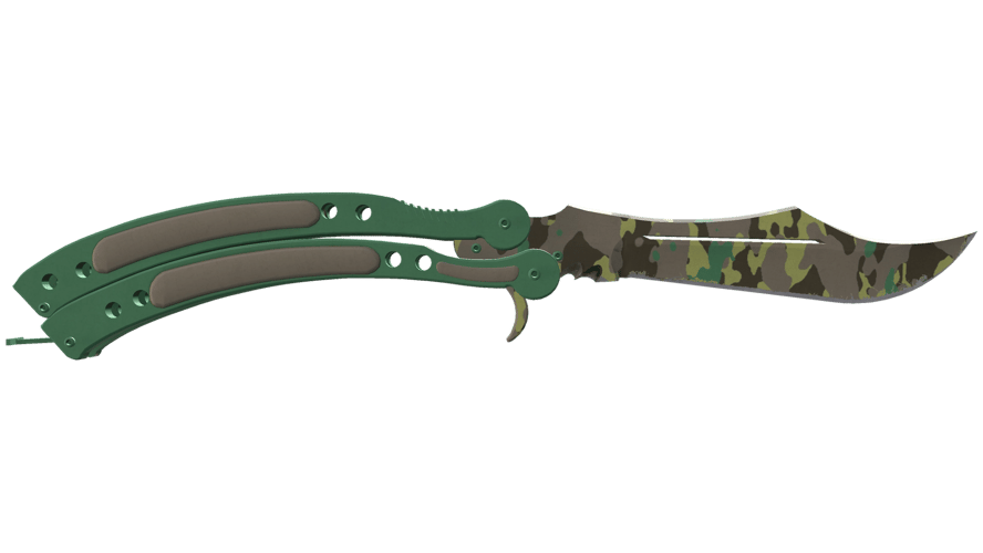 ★ Butterfly Knife | Boreal Forest (Minimal Wear)
