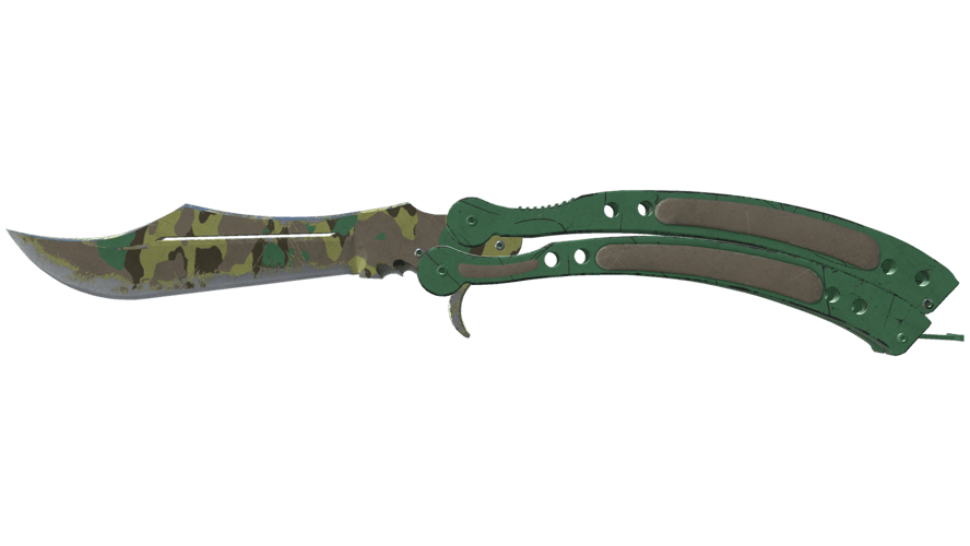 ★ Butterfly Knife | Boreal Forest (Well-Worn)