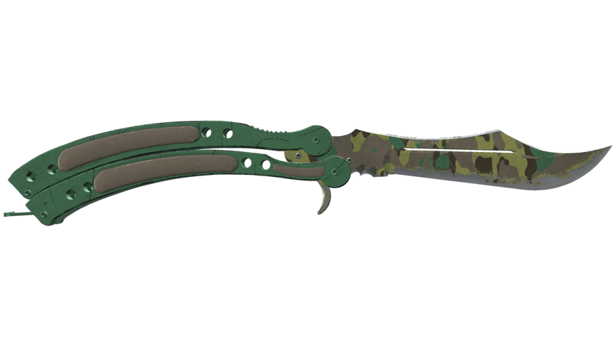 ★ Butterfly Knife | Boreal Forest (Well-Worn)