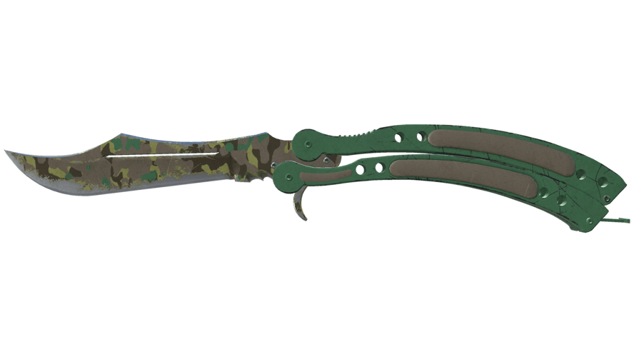 ★ Butterfly Knife | Boreal Forest (Well-Worn)