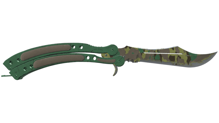 ★ Butterfly Knife | Boreal Forest (Well-Worn)