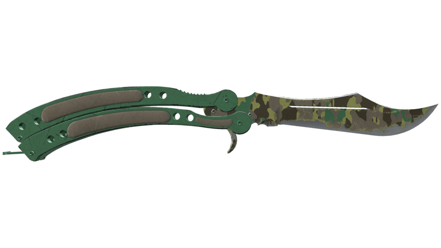 ★ Butterfly Knife | Boreal Forest (Well-Worn)