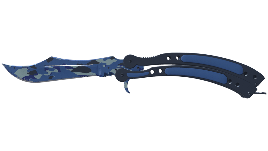 ★ Butterfly Knife | Bright Water (Minimal Wear)