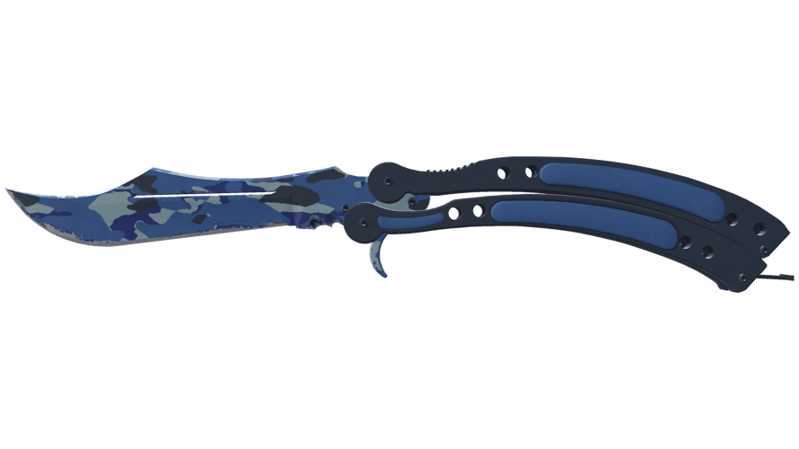 ★ Butterfly Knife | Bright Water (Minimal Wear)
