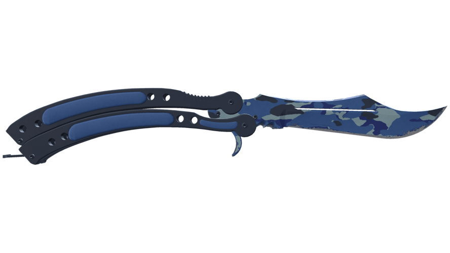 ★ Butterfly Knife | Bright Water (Minimal Wear)