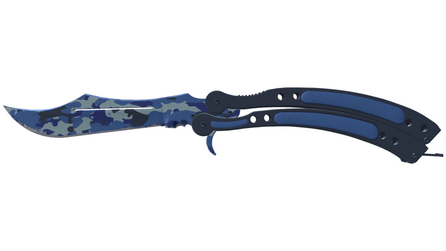 ★ Butterfly Knife | Bright Water (Minimal Wear)