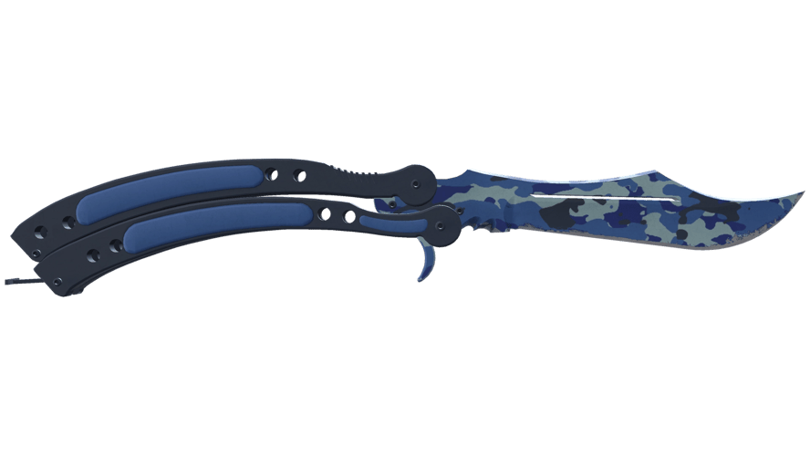 ★ Butterfly Knife | Bright Water (Minimal Wear)