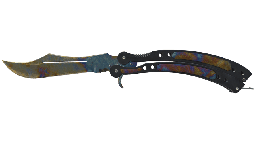 ★ Butterfly Knife | Case Hardened (Battle-Scarred)