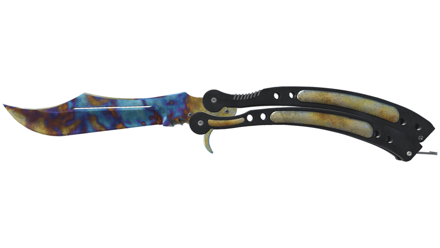 ★ Butterfly Knife | Case Hardened (Field-Tested)