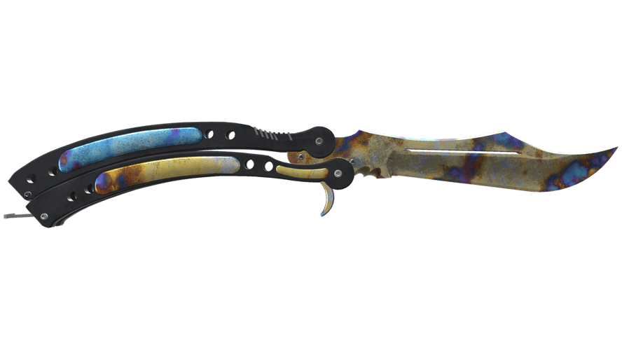 ★ Butterfly Knife | Case Hardened (Field-Tested)