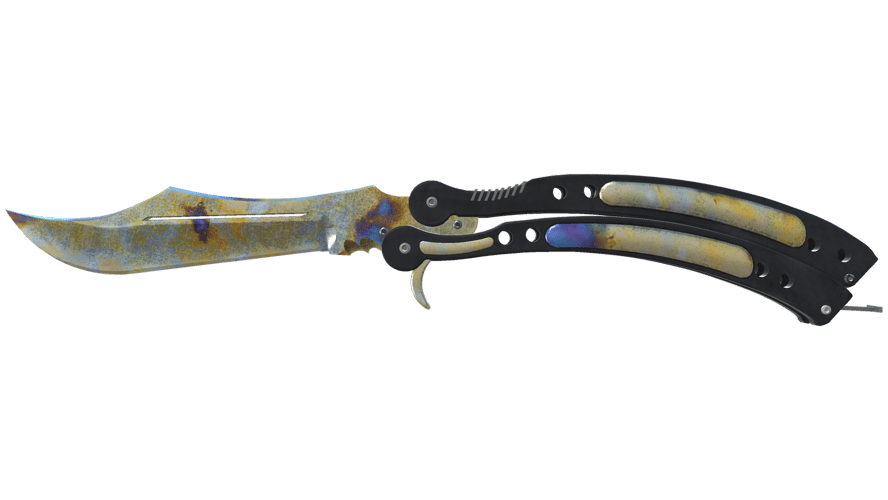★ Butterfly Knife | Case Hardened (Field-Tested)