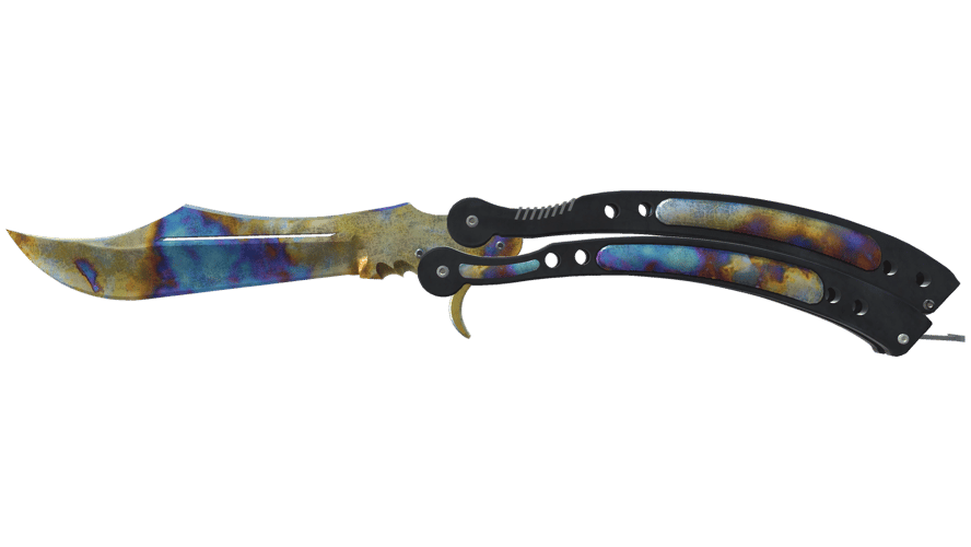 ★ Butterfly Knife | Case Hardened (Field-Tested)