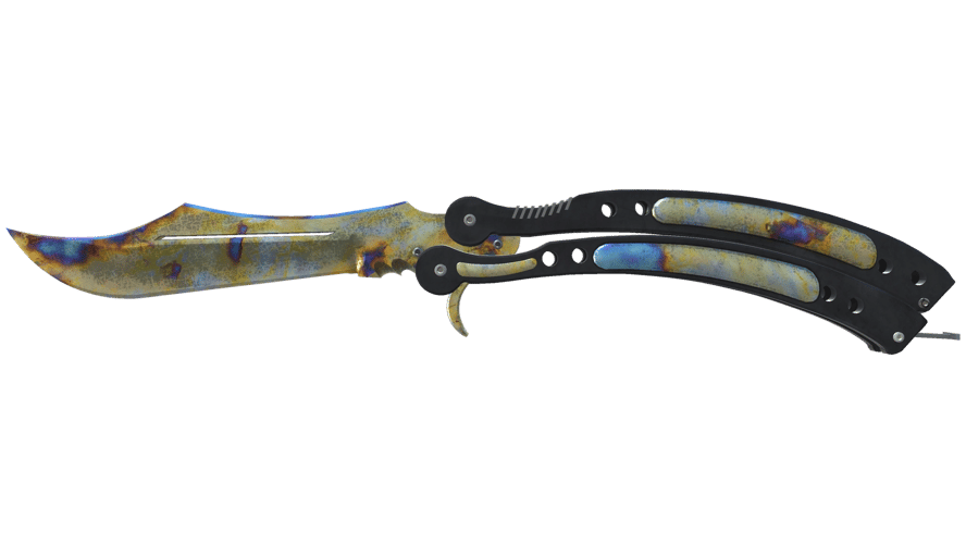 ★ Butterfly Knife | Case Hardened (Field-Tested)