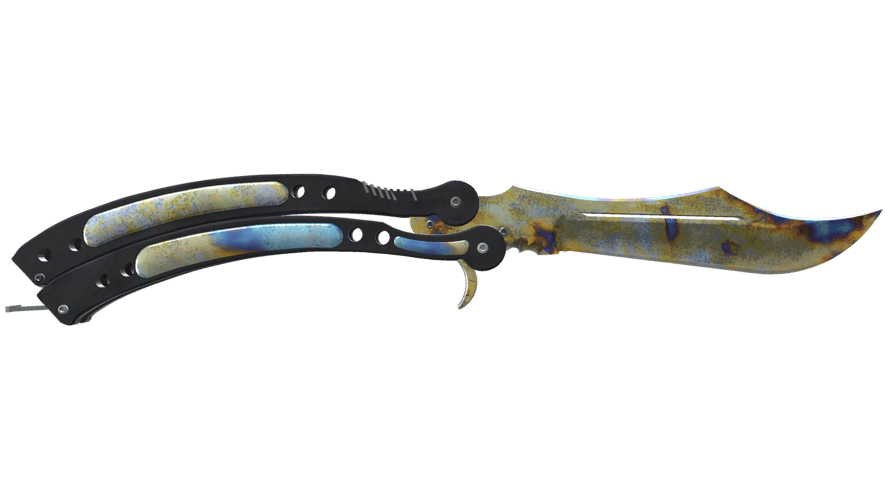 ★ Butterfly Knife | Case Hardened (Field-Tested)