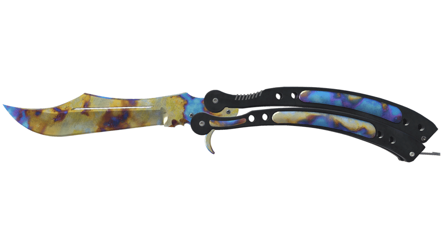 ★ Butterfly Knife | Case Hardened (Minimal Wear)