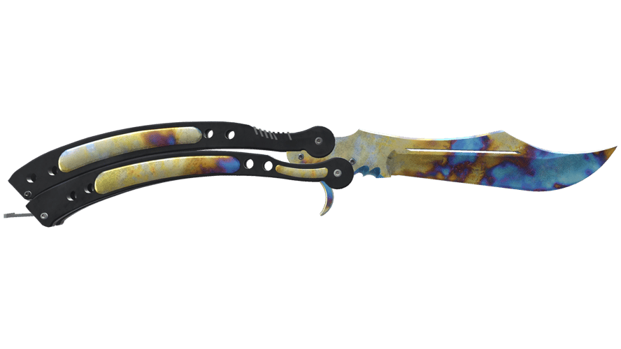 ★ Butterfly Knife | Case Hardened (Minimal Wear)