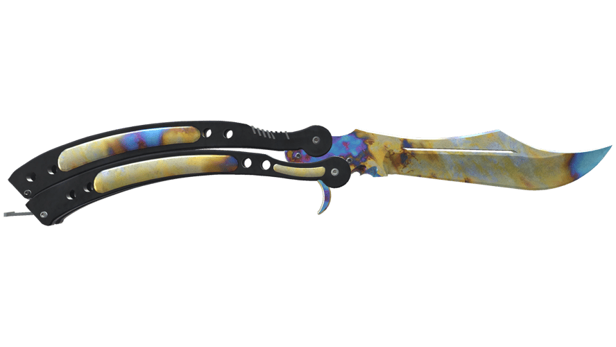 ★ Butterfly Knife | Case Hardened (Minimal Wear)