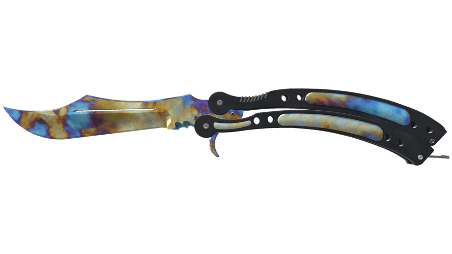 ★ Butterfly Knife | Case Hardened (Minimal Wear)