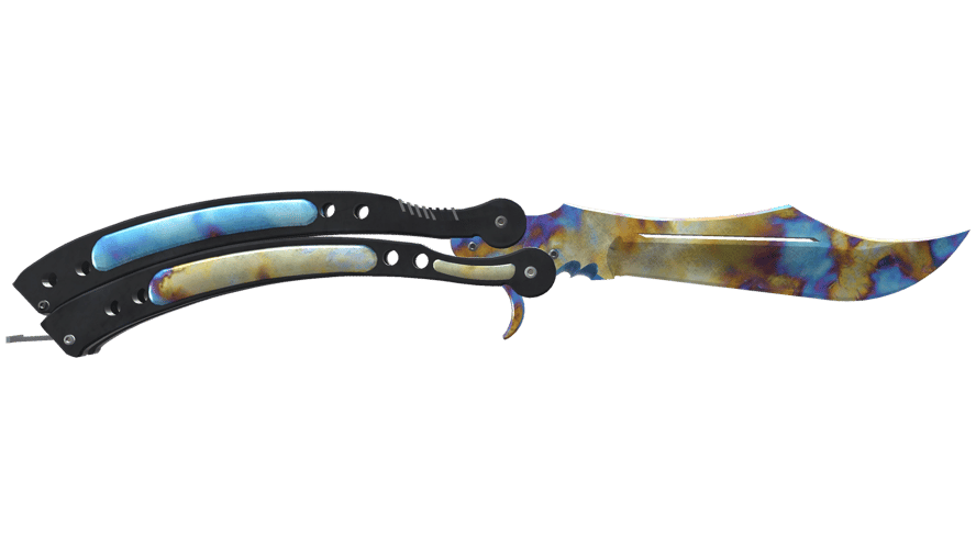 ★ Butterfly Knife | Case Hardened (Minimal Wear)