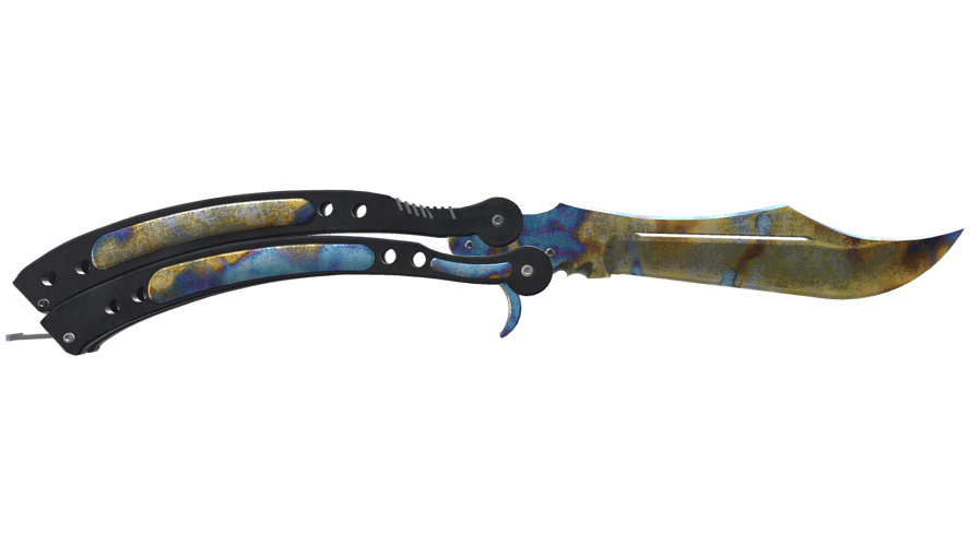 ★ Butterfly Knife | Case Hardened (Well-Worn)