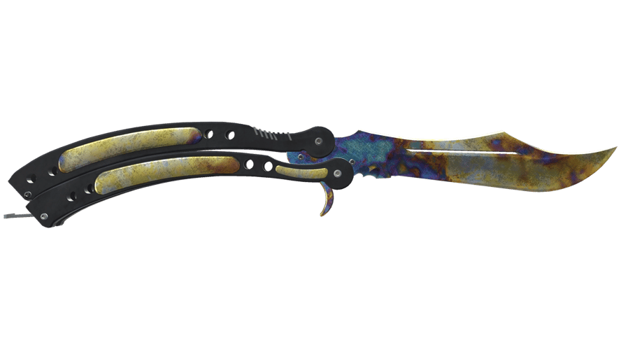 ★ Butterfly Knife | Case Hardened (Well-Worn)