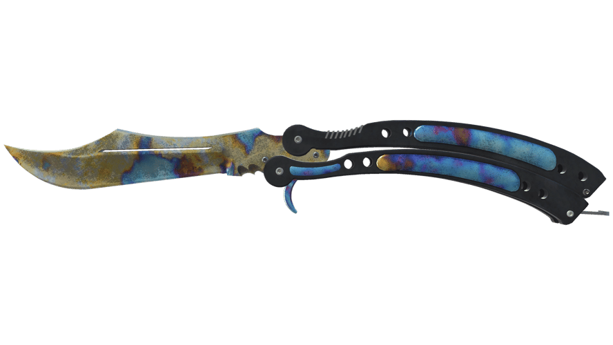 ★ Butterfly Knife | Case Hardened (Well-Worn)