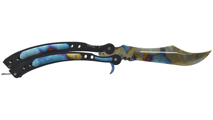 ★ Butterfly Knife | Case Hardened (Well-Worn)