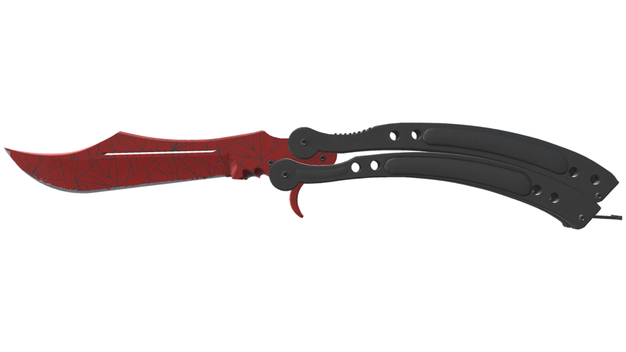 ★ Butterfly Knife | Crimson Web (Factory New)