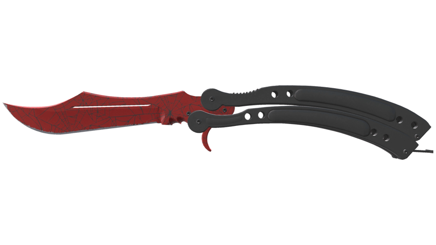 ★ Butterfly Knife | Crimson Web (Factory New)
