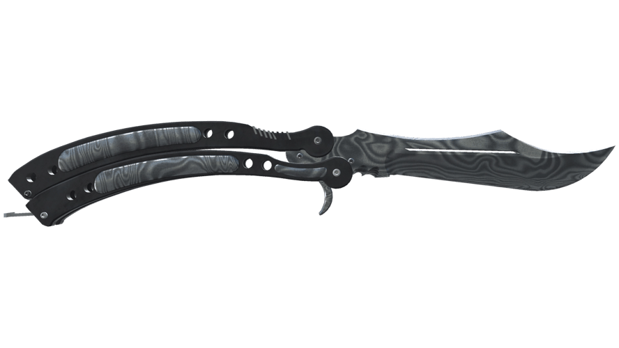 ★ Butterfly Knife | Damascus Steel (Battle-Scarred)