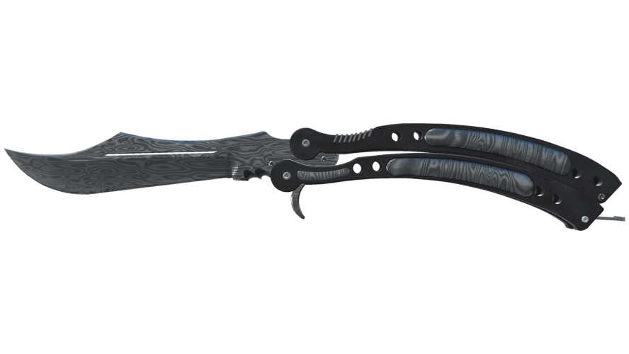 ★ Butterfly Knife | Damascus Steel (Battle-Scarred)