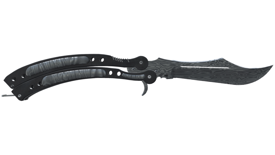 ★ Butterfly Knife | Damascus Steel (Battle-Scarred)