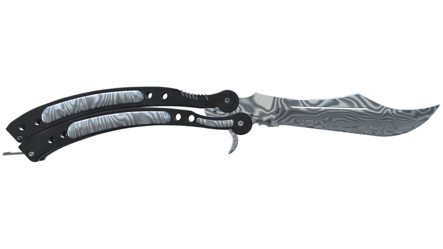 ★ Butterfly Knife | Damascus Steel (Factory New)