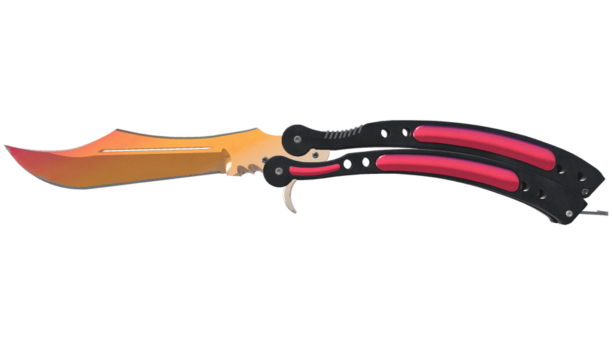 ★ Butterfly Knife | Fade (Minimal Wear)