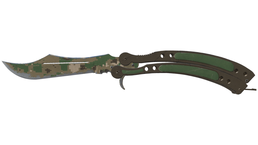 ★ Butterfly Knife | Forest DDPAT (Field-Tested)