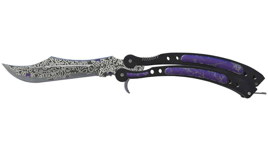 ★ Butterfly Knife | Freehand (Battle-Scarred)